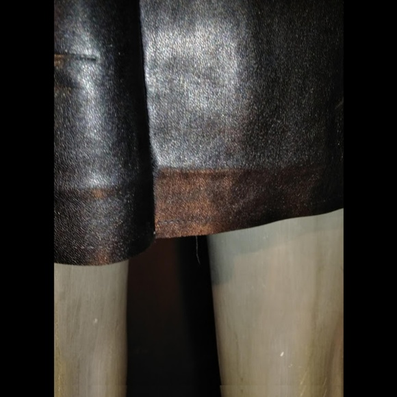 SOLD Forever 21 Faux Leather Cut-Out Dress - Picture 6 of 6